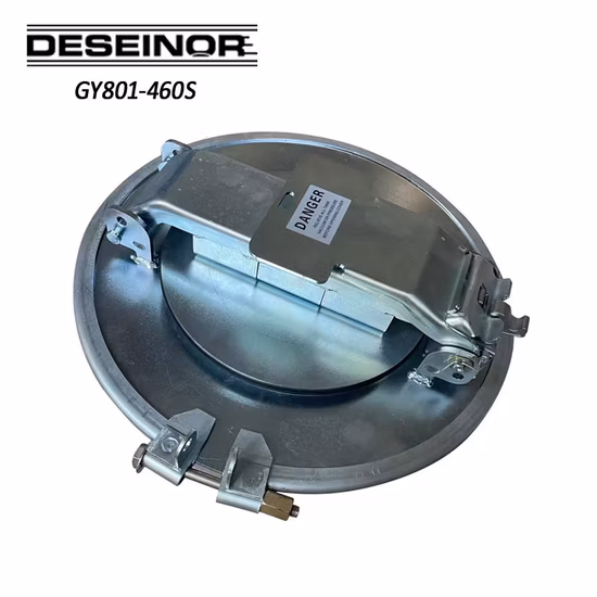Suministro de fábrica de aluminio de 16" tapa de registro 460 para camión cisterna de combustible